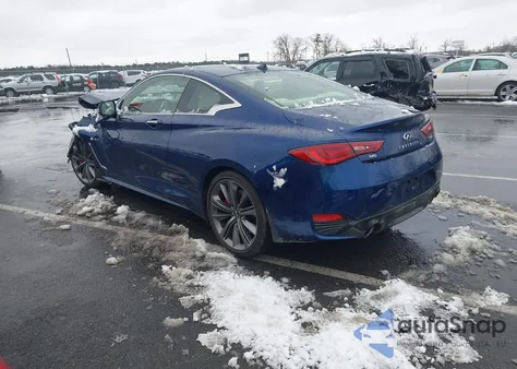 2019 Infiniti Q60 3.0T Red Sport 400 z USA, uszkodzony, nr VIN JN1FV7EL9KM440997